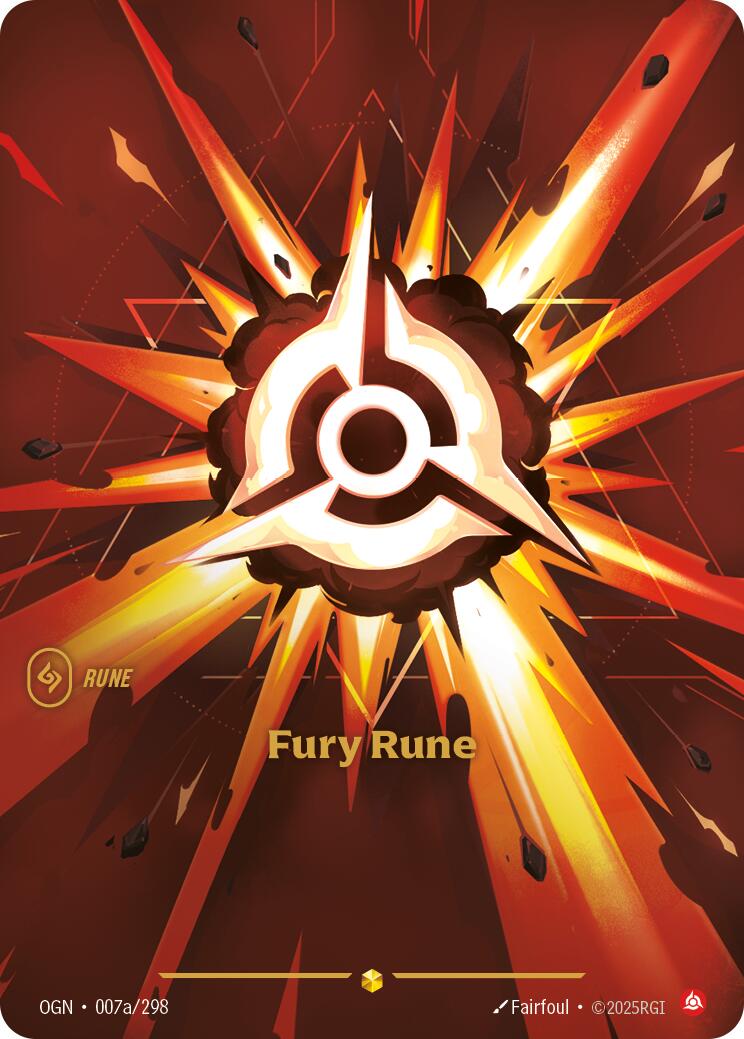Fury Rune (Alternate Art)