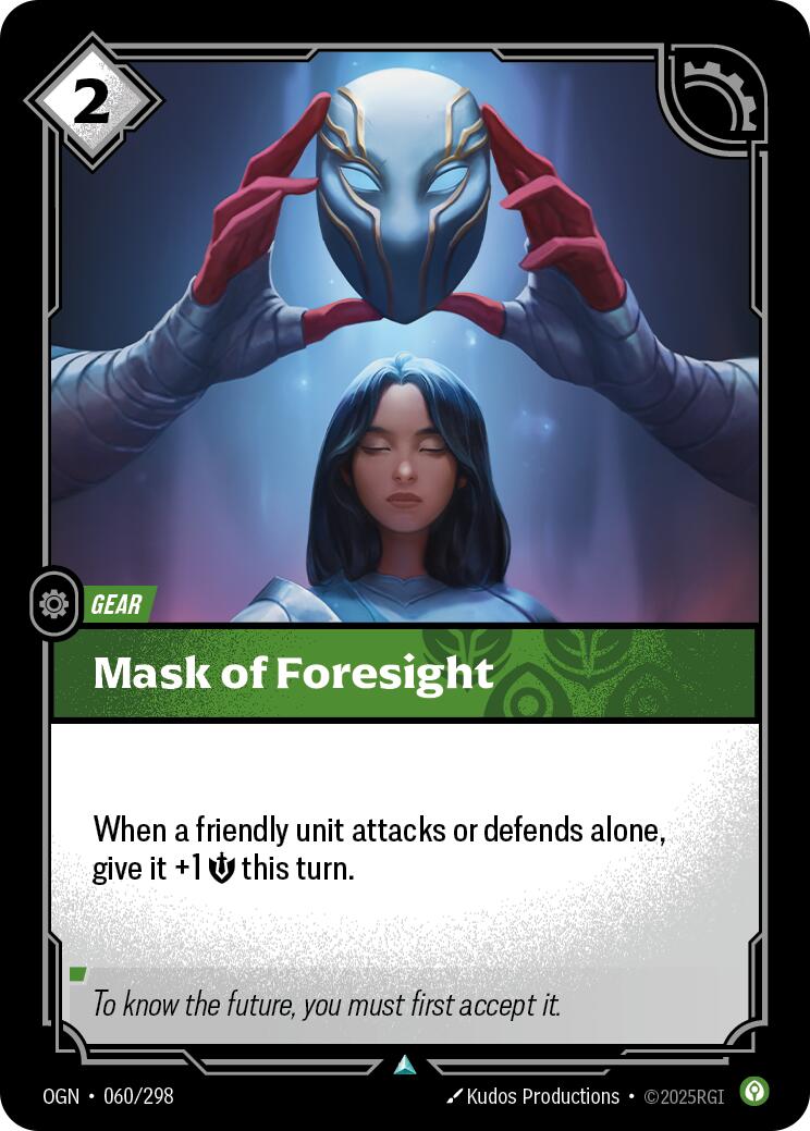 Mask of Foresight