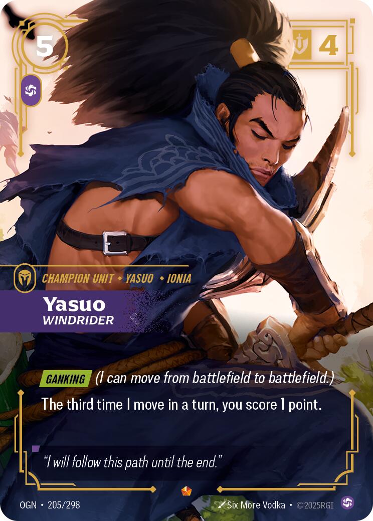 Yasuo, Windrider