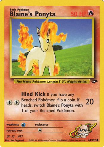 Blaine's Ponyta