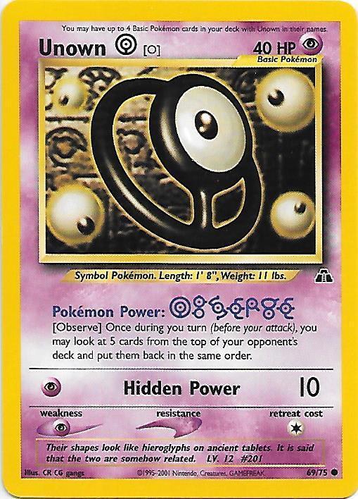 Unown [O]