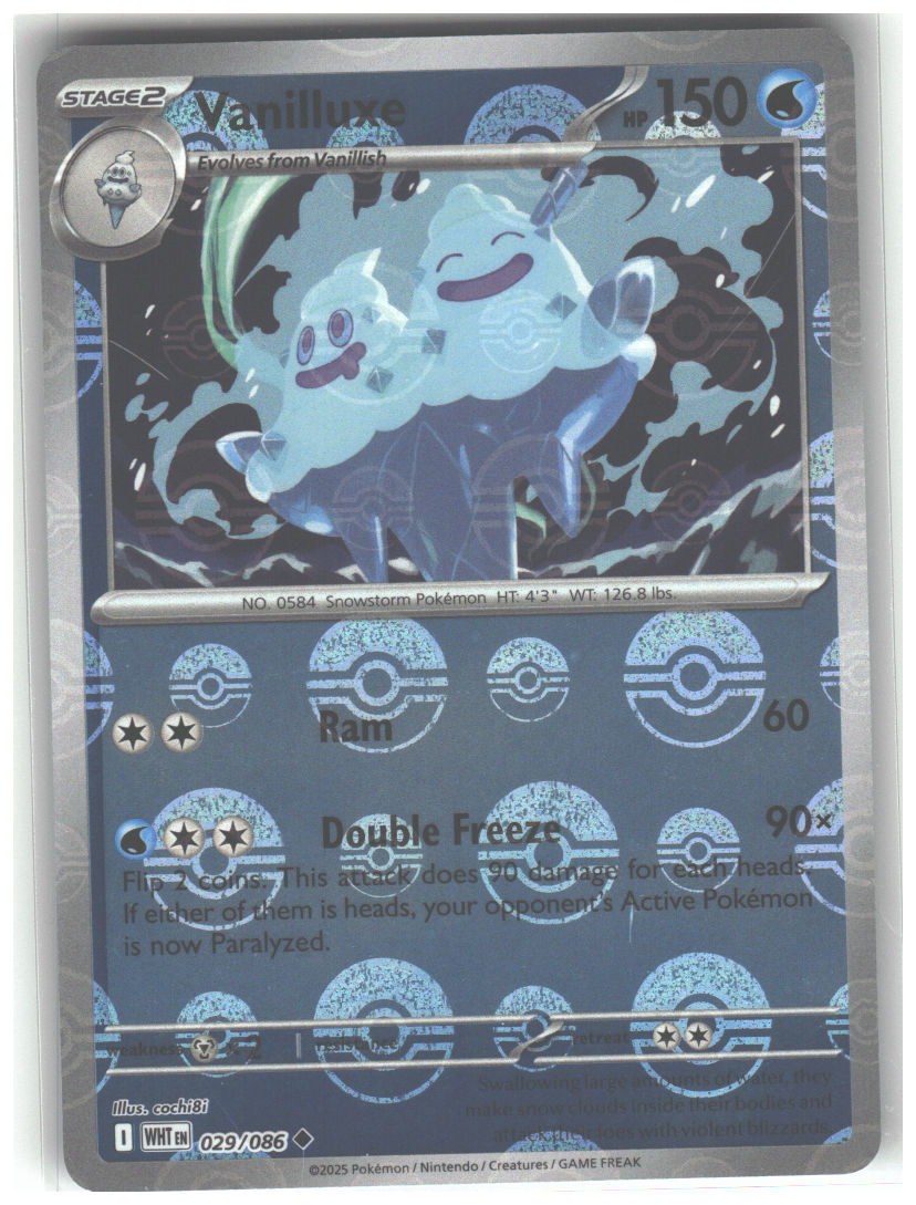 Vanilluxe (Poke Ball Pattern)